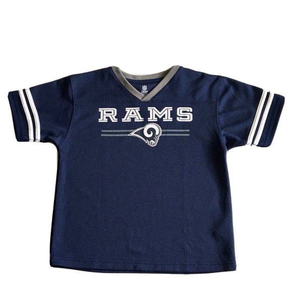 NFL Los Angeles Rams Youth Spirit Jersey Mesh Shirt Size Small 6/7 - Picture 1 of 6